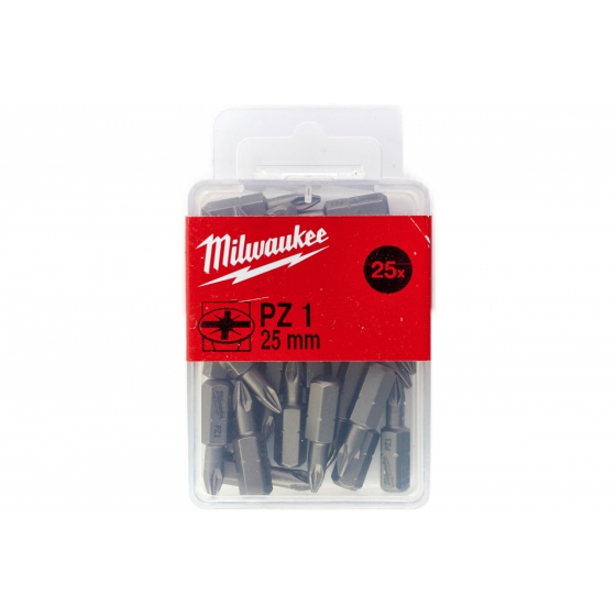 Насадка Milwaukee Насадка (25 шт; 25 мм; PZ1) Milwaukee