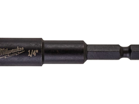 Насадка торцевая ShW 1/4 Магнитная торцевая насадка Milwaukee Shockwave 1/4 x 65 мм