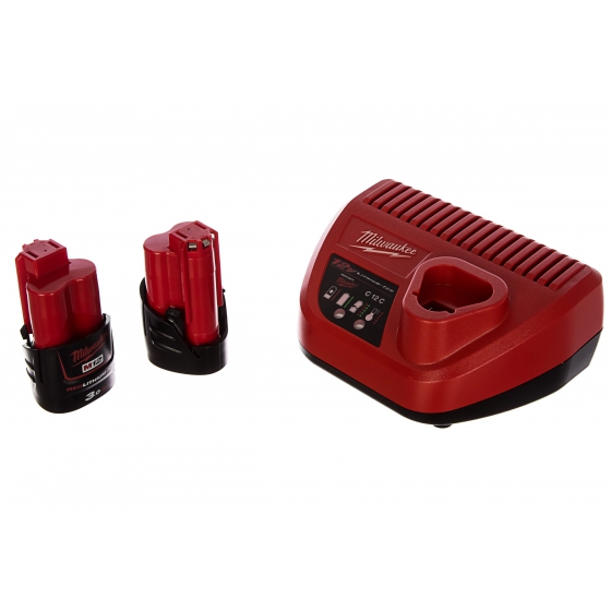 Энергокомплект M12 NRG-302 Milwaukee Энергокомплект M12 NRG-302 Milwaukee
