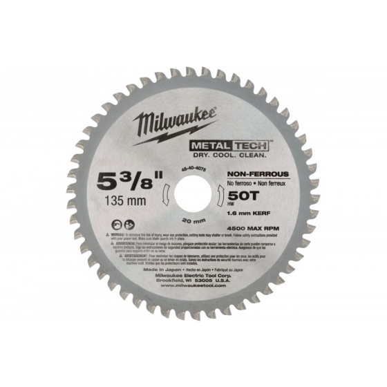 Диск пильный по металлу Milwaukee 48404075