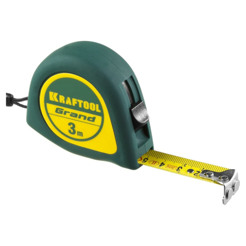 Рулетка Grand 3м х 16мм, (34022-03-16), KRAFTOOL Рулетка Grand 3м х 16мм, (34022-03-16), KRAFTOOL