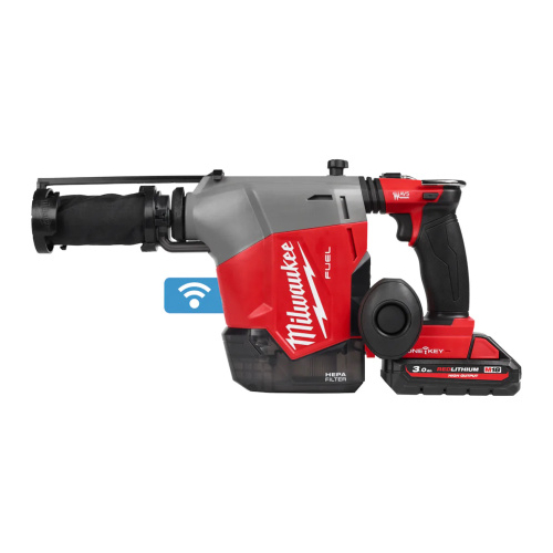 Перфоратор аккум. M18 FUEL FHAFOH16-302Х с системой пылеудаления, 2АКБ 3 Ач, Milwaukee 4933493533 Перфоратор аккум. M18 FUEL FHAFOH16-302Х с системой пылеудаления, 2АКБ 3 Ач, Milwaukee 4933493533