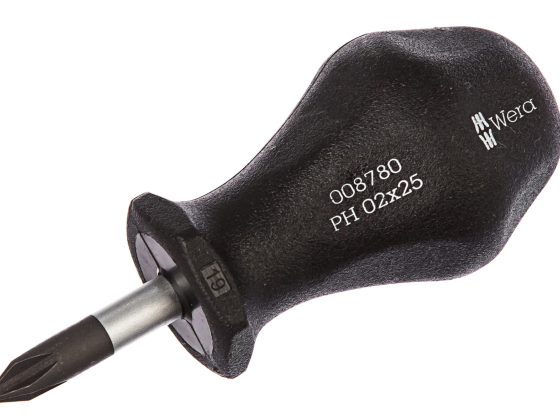Отвёртка STUBBY PH 02/25 мм Wera WE-008780