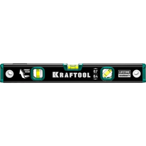 Уровень с зеркальным глазком, 400мм,KRAFTOOL,34781-40 Уровень с зеркальным глазком, 400мм,KRAFTOOL,34781-40