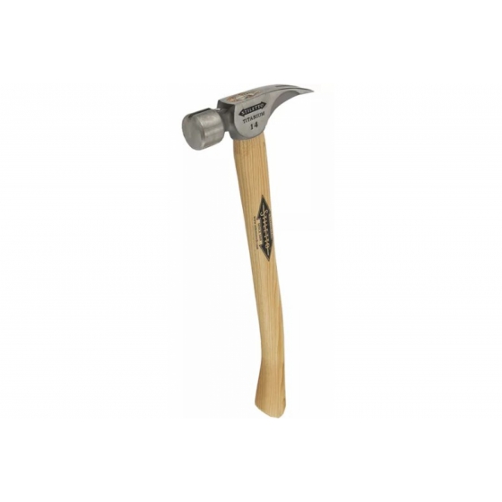 Молоток (титановый, с деревянной рукояткой) Milwaukee Ti14SC-H18