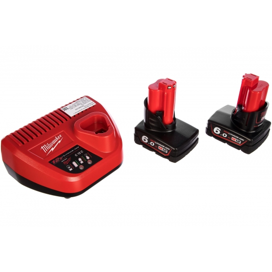 Энергокомплект M12 NRG-602 Milwaukee Энергокомплект M12 NRG-602 Milwaukee