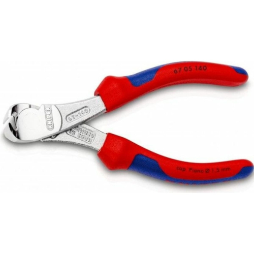 Кусачки торцевые особой мощности, 140 мм, хром, 2-комп ручки. Knipex Кусачки торцевые особой мощности, 140 мм, хром, 2-комп ручки. Knipex