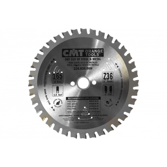Диск пильный по металлу CMT 226.036.06H Диск пильный по дереву CMT 292.230.64M