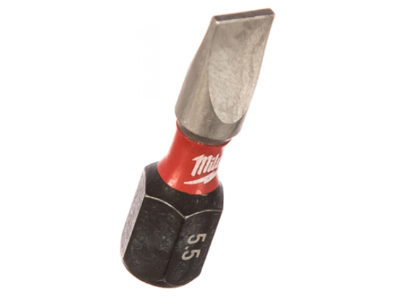 Насадка SHOCKWAVE (SL 0.8x5.5, 25 мм, 2 шт.) Milwaukee Насадка SHOCKWAVE (SL 0.8x5.5, 25 мм, 2 шт.) Milwaukee