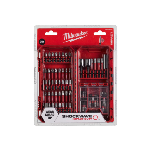 Набор бит IMAPCT DUTY Shockwave, (75 шт), Milwaukee