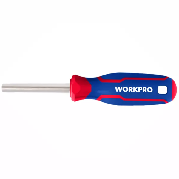 Отвертка-битодержатель магнитная 6,35 мм. (1/4), WORKPRO