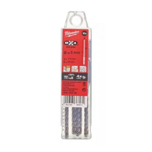 Бур SDS+ MX4 5х115 мм Milwaukee 4932352040/1
