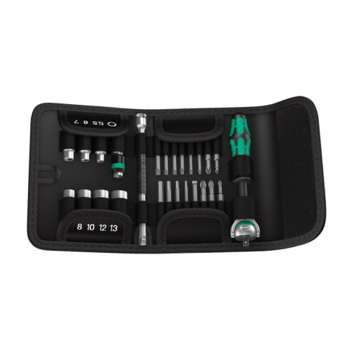 Набор бит с трещоткой Kraftform Kompakt Zyklop Speed, (26 пр), WERA