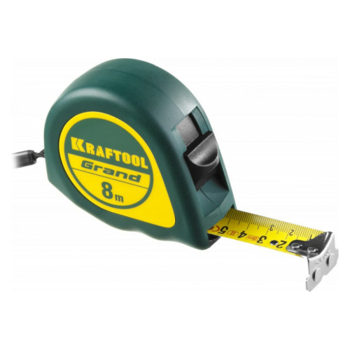 Рулетка Grand 8м х 25 мм, (34022-08-25), KRAFTOOL Рулетка Grand 8м х 25 мм, (34022-08-25), KRAFTOOL