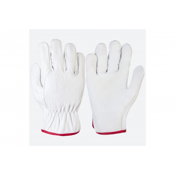 Кожаные перчатки Jeta Safety Smithcraft белые JLE421-9/L Кожаные перчатки Jeta Safety Smithcraft белые JLE421-9/L