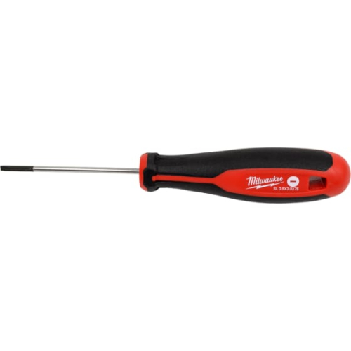 Отвёртка магнитная с трехгранной рукояткой SL 0,5x3x75 Milwaukee 4932471775