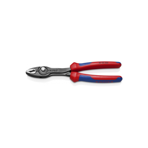 Клещи с фронтальным и боковым захватами TwinGrip 200 мм. зев 4-22 мм, Knipex