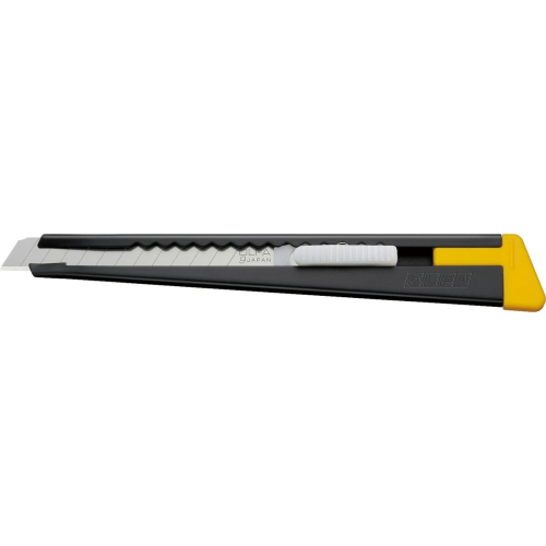 Нож с сегментированным лезвием 9 мм. OL-180-BLACK, OLFA