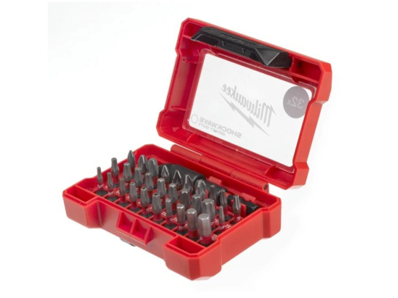 Набор бит SHOCKWAVE TORX Milwaukee Набор бит SHOCKWAVE TORX 32 шт Milwaukee