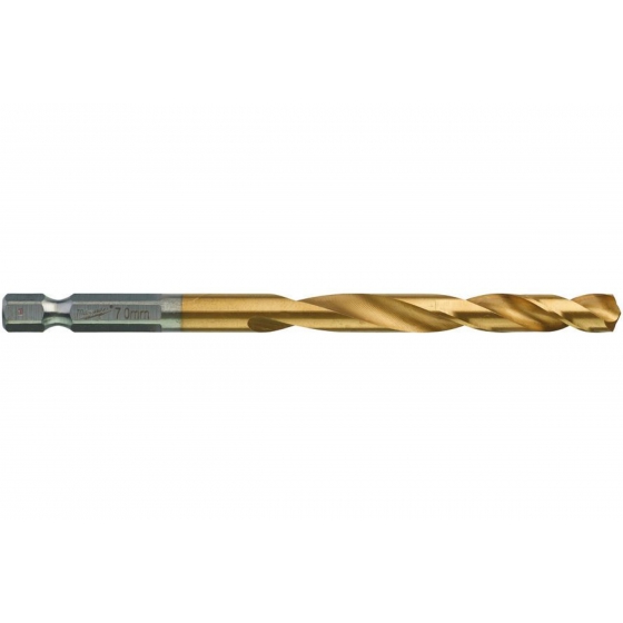 Сверло по металлу RedHEX HSS-G TiN Milwaukee Сверло по металлу RedHEX HSS-G TiN Milwaukee