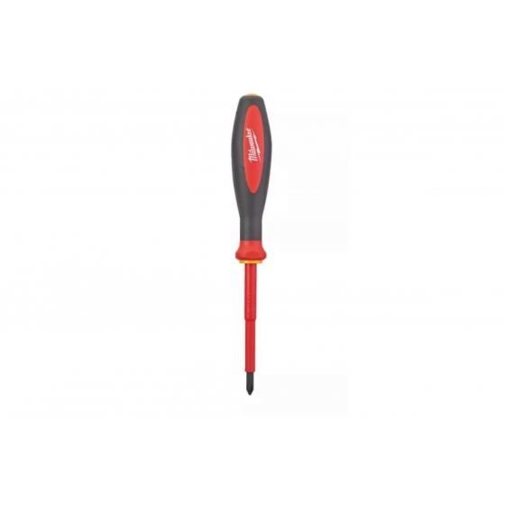 Изолированная отвертка Milwaukee VDE PH2 x100 Изолированная отвертка Milwaukee VDE PH2 x100