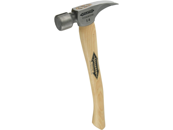 Молоток Ti14MC-H16 титановый с деревянной рукояткой Milwaukee Молоток Ti14MC-H16 титановый с деревянной рукояткой Milwaukee
