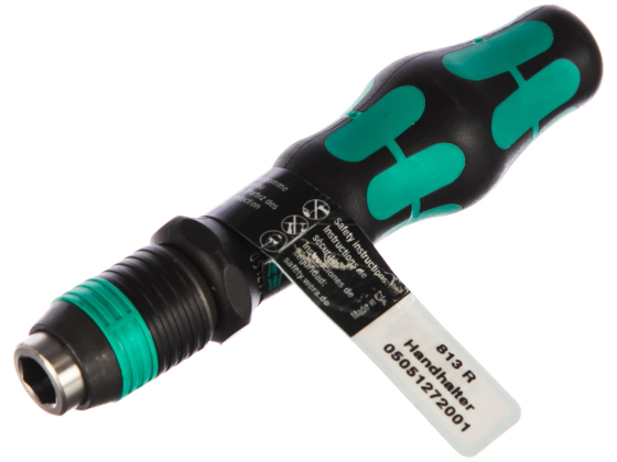 Ручка-битодержатель Wera 813 R 1/4 Ручка-битодержатель Wera 813 R 1/4