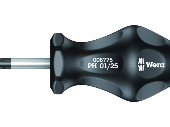 Отвёртка STUBBY PH 01/25 мм Wera WE-008775 Отвёртка STUBBY PH 01/25 мм Wera WE-008775
