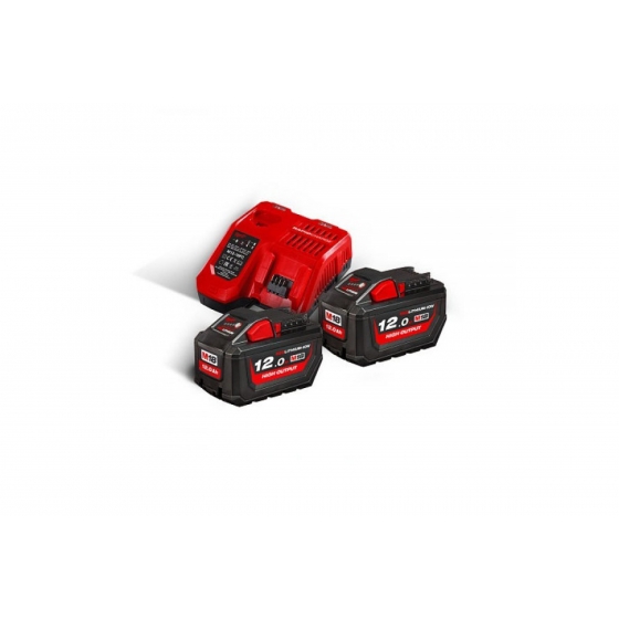 Энергокомплект M18 NRG-122 Li-Ion 12Ач Milwaukee Энергокомплект M18 NRG-122 Li-Ion 12Ач Milwaukee