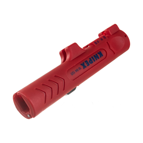 Стриппер для плоского, круглого кабелей, 0.8/1.5/2.5 мм². длина 125 мм, Knipex