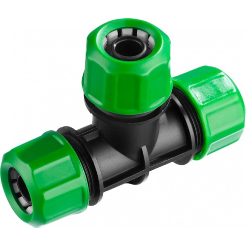 Тройник цанговый RW-12, 1/2″х1/2″х1/2″, пластик ABS, РОСТОК