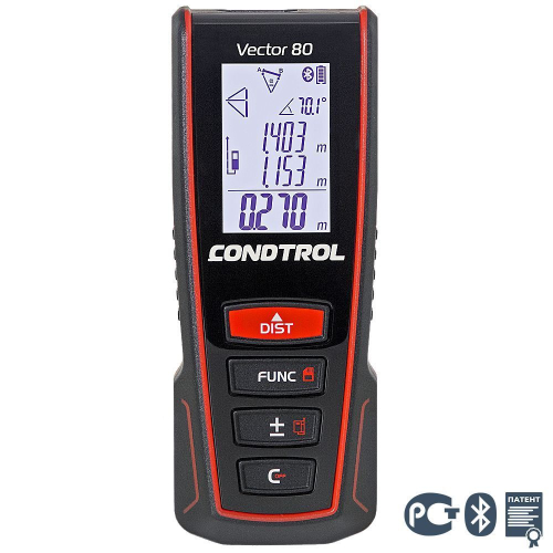 Дальномер лазерный Vector, 80 м, CONDTROL