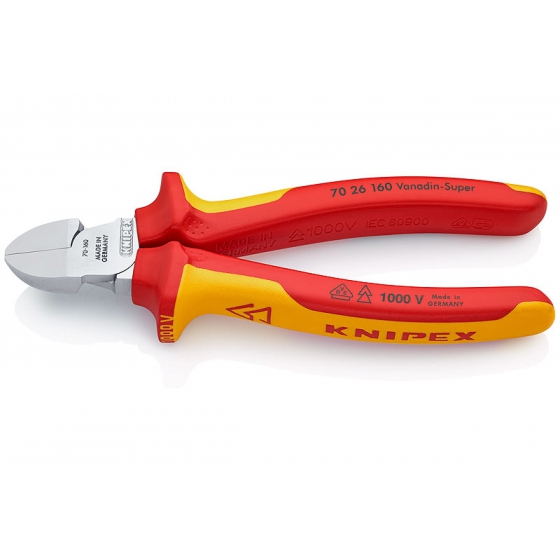 Бокорезы 1000 V Knipex KN-7026160 Бокорезы 1000 V Knipex KN-7026160
