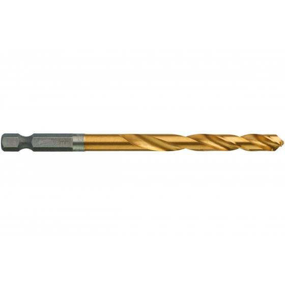 Сверло по металлу RedHEX HSS-G TiN Milwaukee Сверло по металлу RedHEX HSS-G TiN (6.8х64х108 мм) Milwaukee 48894716