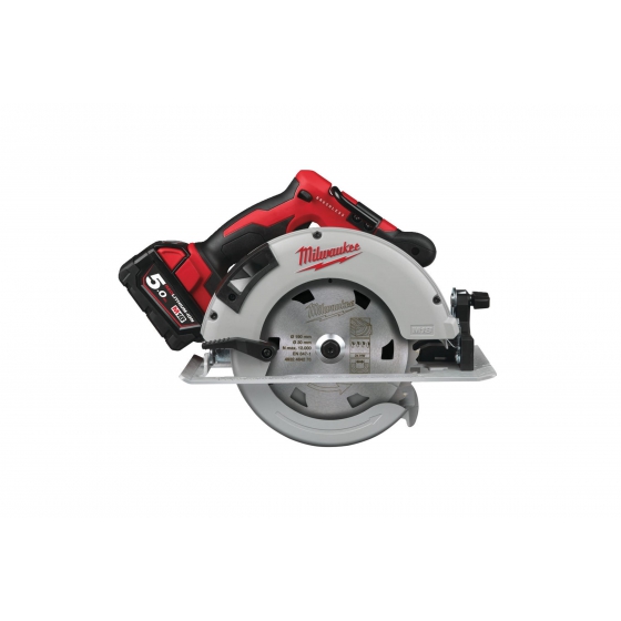 Аккумуляторная циркулярная пила Milwaukee M18 BLCS66-502X Аккумуляторная циркулярная пила Milwaukee M18 BLCS66-502X