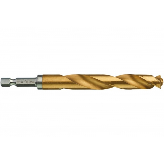 Сверло по металлу RedHEX HSS-G TiN (12х83х127 мм) Milwaukee 48894727