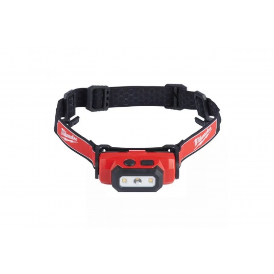 Налобный аккумуляторный фонарь Milwaukee L4 HL-201 заряжается через USB