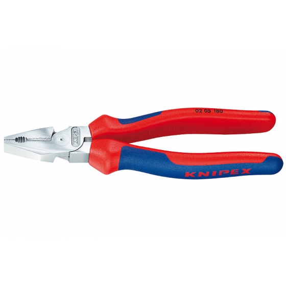 Комбинированные плоскогубцы особой мощности KNIPEX KN-0205180 Комбинированные плоскогубцы особой мощности KNIPEX KN-0205180