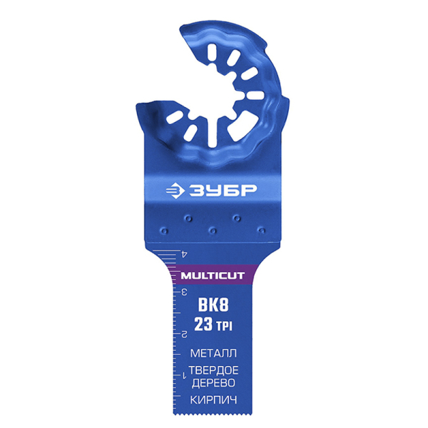 Полотно пильное, чистый рез StarQuick MULTICUT ВК8 23TPI, 20x40 мм. металл, твердое дерево, кирпич, ЗУБР