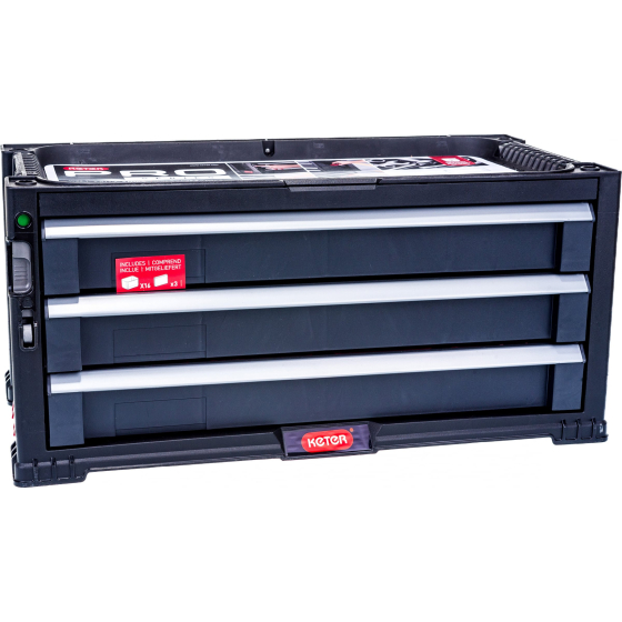 Ящик с 3 выдвижными ящиками 3 DRAWERS TOOL CHEST, Keter