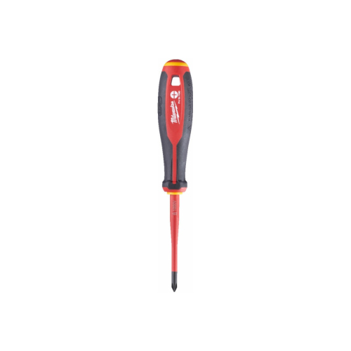 Отвертка изолированная VDE PH/SL1x80 мм, Milwaukee Отвертка изолированная VDE PH/SL1x80 мм, Milwaukee