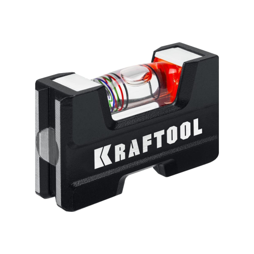 Уровень компактный литой магнитный 76 мм, 5-в-1, (34787) KRAFTOOL