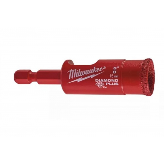 Алмазная коронка Diamond Plus 15 мм Milwaukee 49560513 Алмазная коронка Diamond Plus 15 мм Milwaukee 49560513