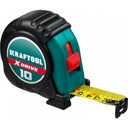 Рулетка X-Drive 10м х 25мм, (34122-10-25) KRAFTOOL Рулетка X-Drive 10м х 25мм, (34122-10-25) KRAFTOOL