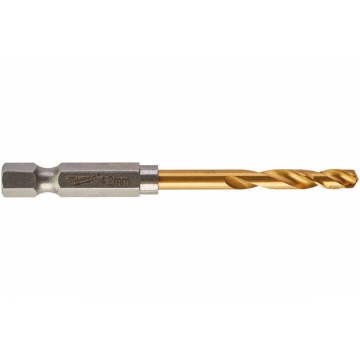 Сверло по металлу RedHEX HSS-G TiN (4.2х28х74 мм) Milwaukee 48894709