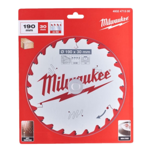 Диск пильный по дереву для циркулярной пилы 190x30x1.6 мм Milwaukee 4932471300