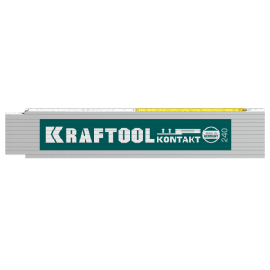 Метр складной профессиональный деревянный PRO-90 Kontakt, 2,4 м, KRAFTOOL