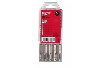 Набор буров SDS+ 5 шт. Milwaukee Набор буров SDS+ 5 шт. Milwaukee