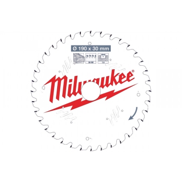 Диск пильный по дереву для циркулярной пилы Milwaukee