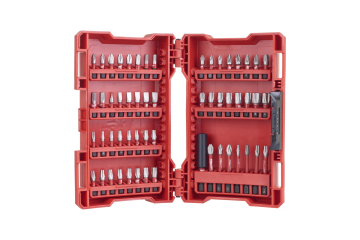 Набор бит SHOCKWAVE PH, PZ, SL, T(TX), HEX Milwaukee Набор бит SHOCKWAVE 56 шт. Milwaukee